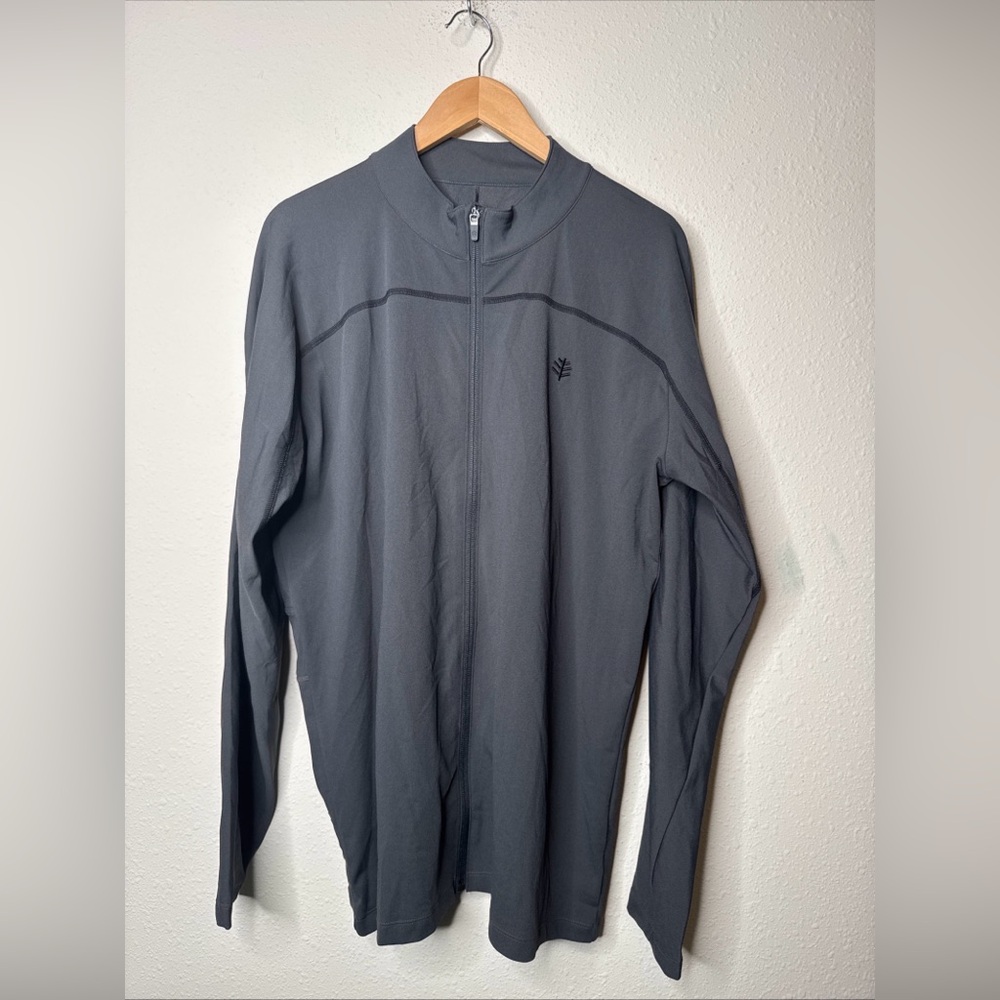 Coolibar Dark Gray Water Jacket XL